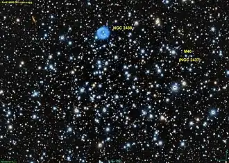 Image illustrative de l’article M46 (amas ouvert)