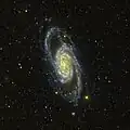 NGC 2903 en ultraviolet par le télescope spatial GALEX.