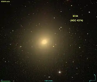 Image illustrative de l’article M84 (galaxie)