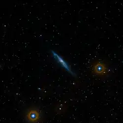 Image à large champ des environs de NGC 4945