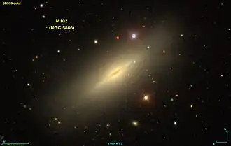 Image illustrative de l’article M102 (galaxie)