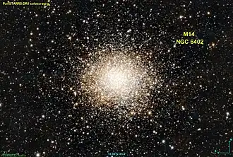 Image illustrative de l’article M14 (amas globulaire)