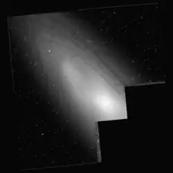 Aure interprétation des données captées par le télescope spatial Hubble pour NGC 7410.