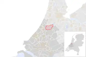 Localisation de Kaag en Braassem