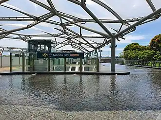 Image illustrative de l’article Marina Bay (métro de Singapour)