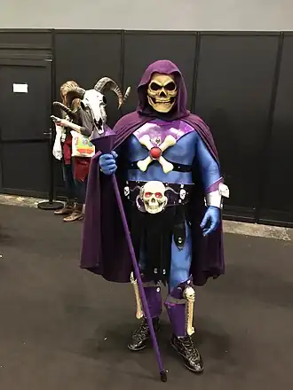 Cosplay de Skeletor à la NYCC 2018.