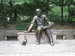 Hans Christian Andersen, Central Park de New York.