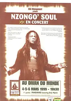 Nzongo Soul au Divan du Monde