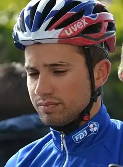 Nacer Bouhanni, vainqueur de l'étape.