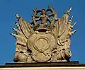 Armoiries de Kazimierz Raczyński (détail du poste de garde de Poznań)