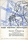 Couverture de To warmer homes (1936). Conception Guermonprez