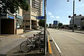 Entrée de la station