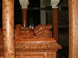 Détail du tombeau de Ladislas II Jagellon.