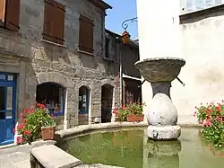 Fontaine en eau