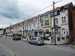 La cité du Maroc, à Najauge, hameau de Mazée.