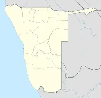 Voir sur la carte administrative de Namibie