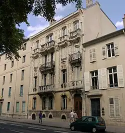 Façade classée du no&nbsp;40.