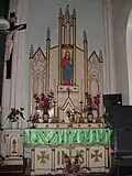 L'autel du Sacré-Cœur