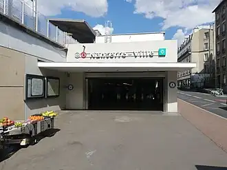 L'accès no&nbsp;2 « Boulevard du Couchant ».