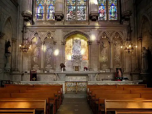 Autel de Notre-Dame-de-Miséricorde.