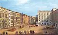 Vue de la place au XVIIIe&nbsp;siècle