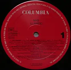Description de l'image Nas - Illmatic (Side A).jpg.