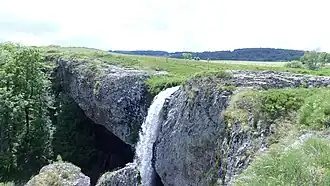 Cascade du Déroc (à proximité du chemin).