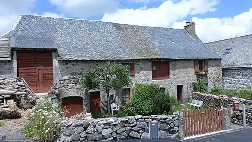 Nasbinals, maison traditionnelle