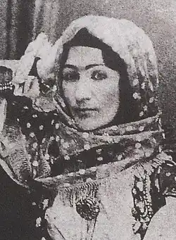 Khourchidbanou Natavan,poétesse azérie.
