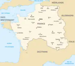 La nation française d'après les travaux de Jean-Louis Veyrac.