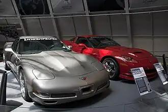 Corvette C5 (1997) et C6 (2005)