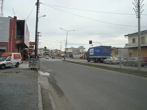 La EO2 à Giannitsá.