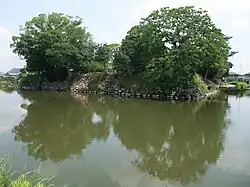 Restes du château de Natsukawa