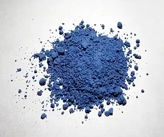 Pigment naturel de type "ultramarine"