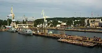 illustration de Chantier naval de la marine polonaise