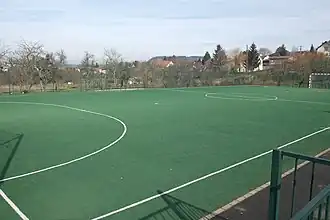 Un terrain de football de Navenne.