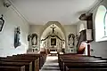 La nef de l'église Saint-Martin.