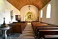 La nef de l'église Saint-Pierre.