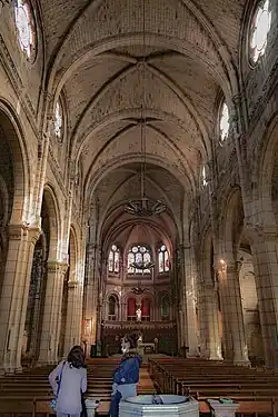 Vaisseau central de la nef