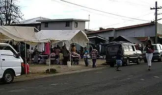 Le marché à Neiafu, Vavaʻu.
