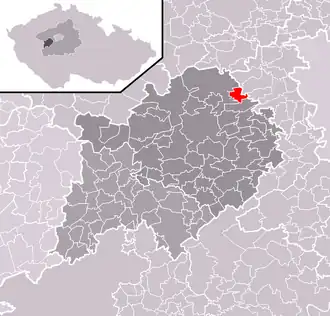 Localisation de Nenačovice