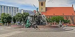 Fontaine de Neptune à Berlin