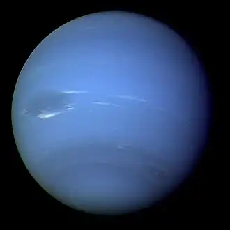 La planète Neptune.