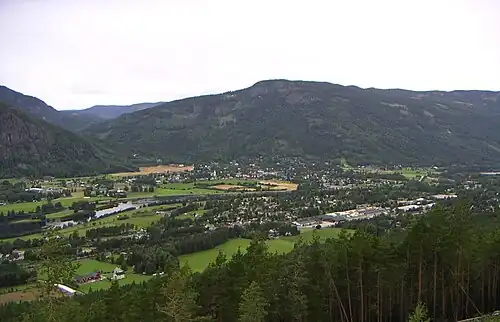La commune de Nes dans la vallée.