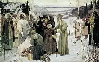 "Sainte Rus'"(1903-1906)par Mikhaïl Nesterov