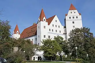 Nouveau château d'Ingolstadt&nbsp;(de)