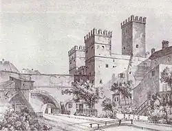 La Karlstor en 1820