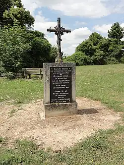 Calvaire mémorial des fins de guerres.
