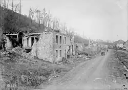 Neuvillers-sur-Fave après-guerre, en 1919.