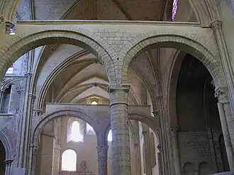 Le transept.